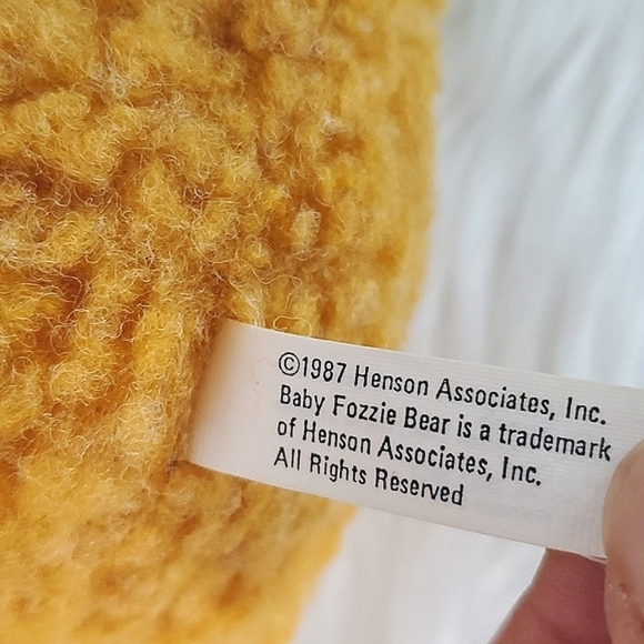 Vintage 80s McDonald's Muppets Sesame Street Baby Kermit & Fozzie Bear Plush Set - Picture 11 of 16